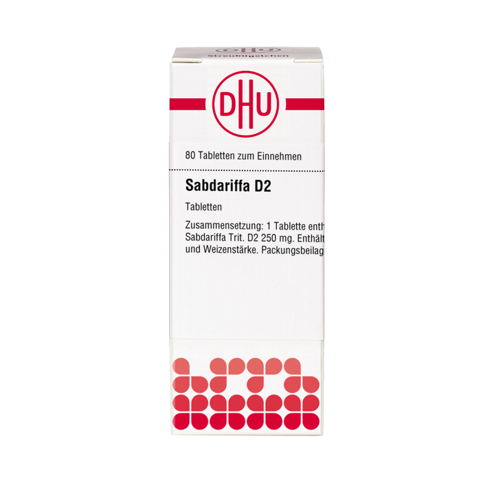 DHU Sabdariffa D2 Tabletten, 80 pcs. Tablets