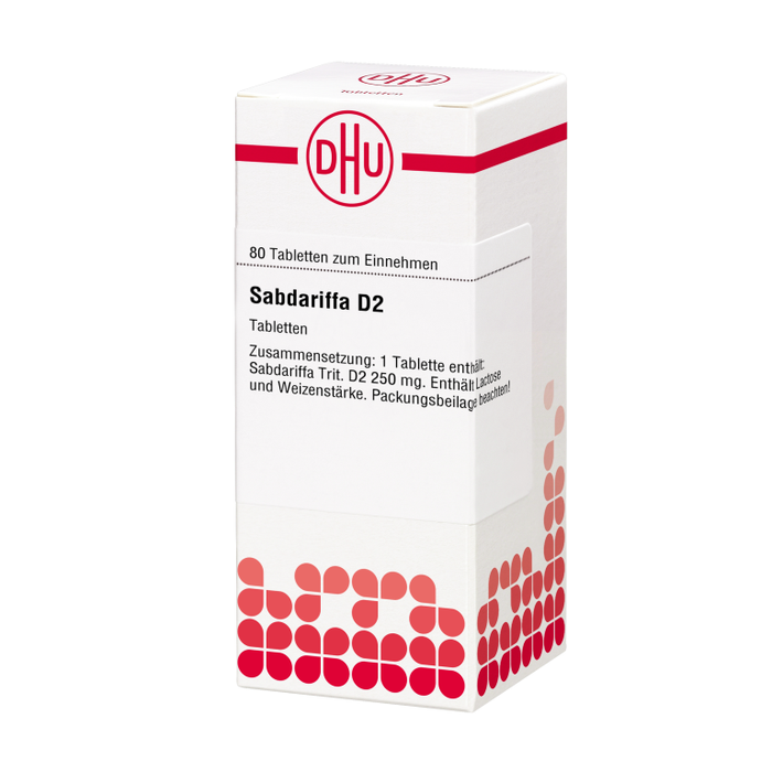 DHU Sabdariffa D2 Tabletten, 80 pc Tablettes