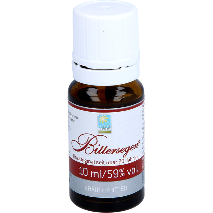 Life Light Bittersegen alkoholischer Kräuterbitter Tropfen, 10 ml Lösung