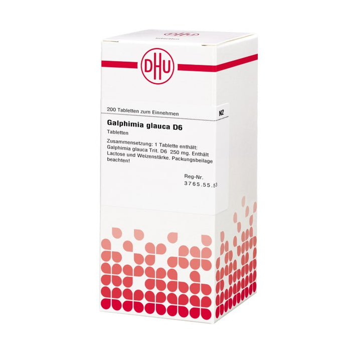 DHU Galphimia glauca D 6 Tabletten, 200 St. Tabletten