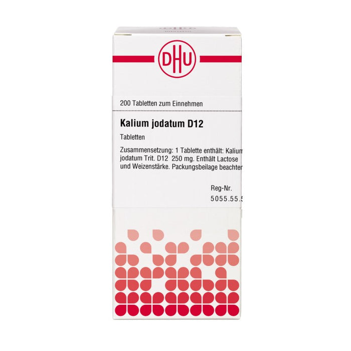 DHU Kalium jodatum D12 Tabletten, 200 pc Tablettes