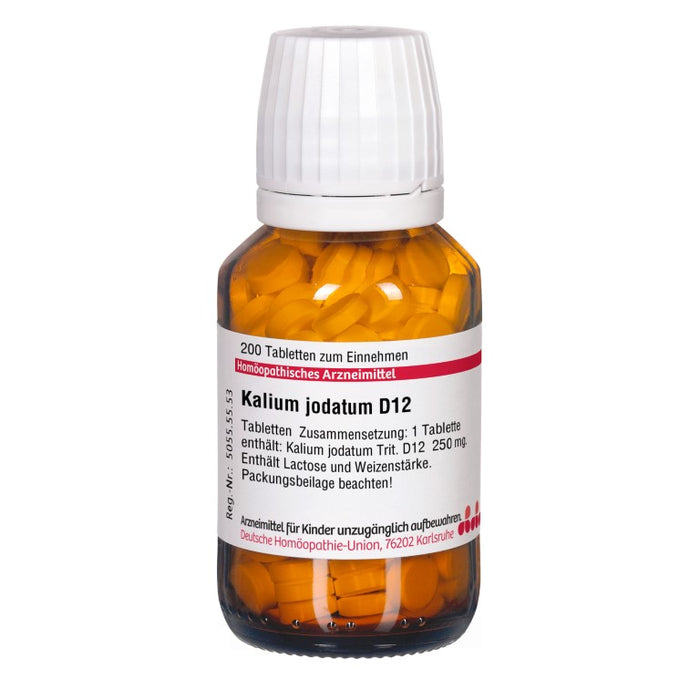 DHU Kalium jodatum D12 Tabletten, 200 St. Tabletten