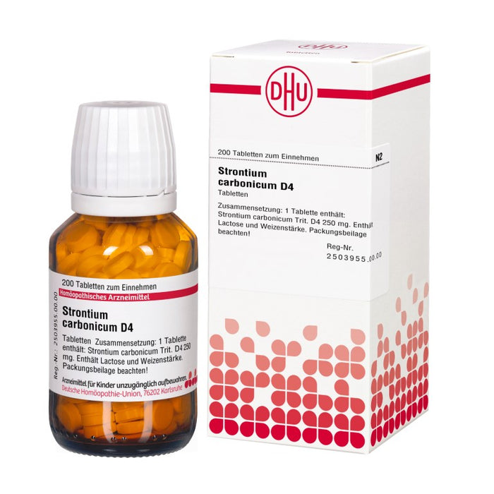 Strontium carbonicum D4 DHU Tabletten, 200 St. Tabletten