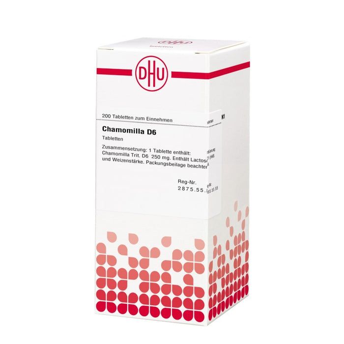 DHU Chamomilla D6 Tabletten, 200 St. Tabletten