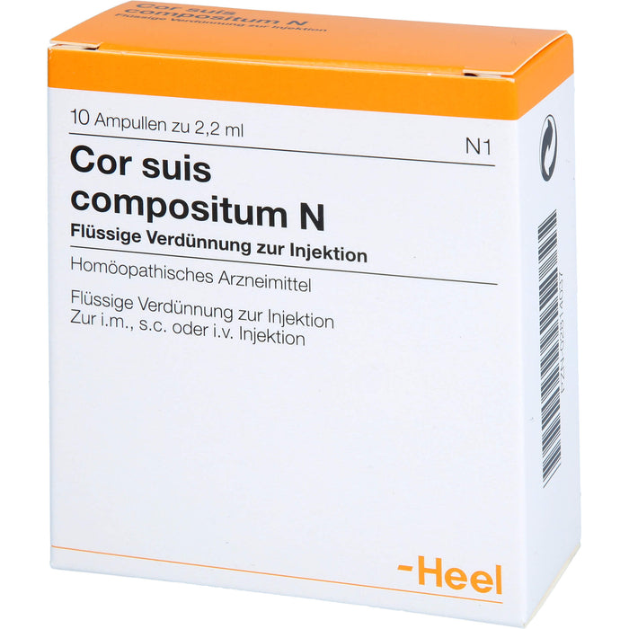 Heel Cor suis compositum N Ampullen, 10 pcs. Ampoules