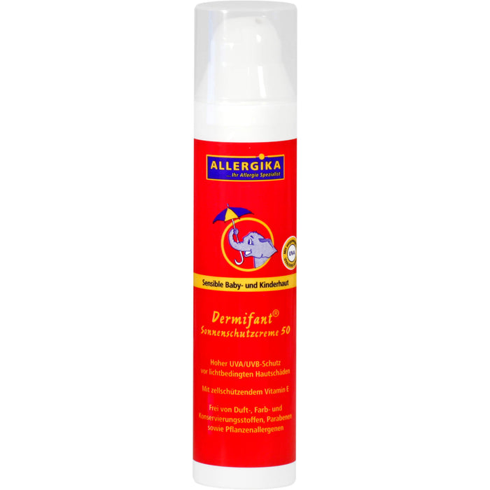 Dermifant Sonnenschutz creme LSF 50, 100 ml CRE