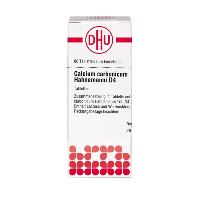 DHU Calcium carbonicum Hahnemanni D4 Tabletten, 80 pcs. Tablets