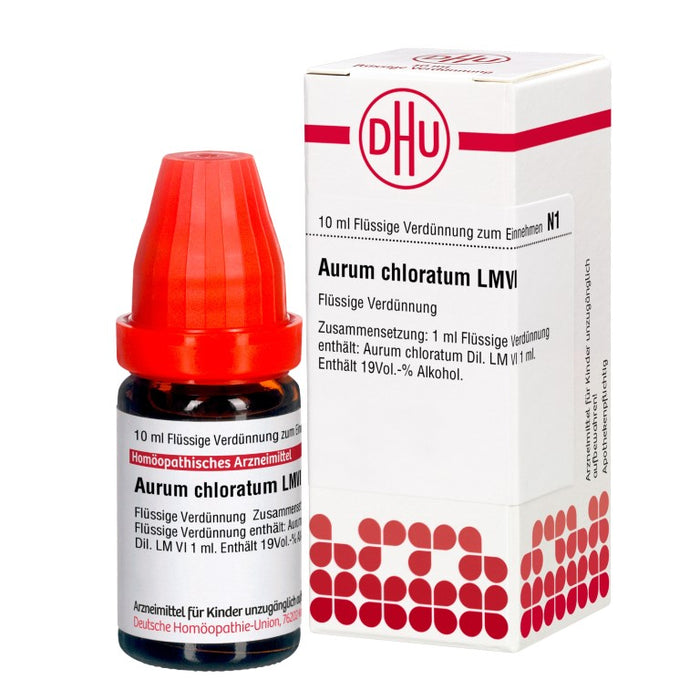 DHU Aurum chloratum LM VI Dilution, 10 ml Lösung