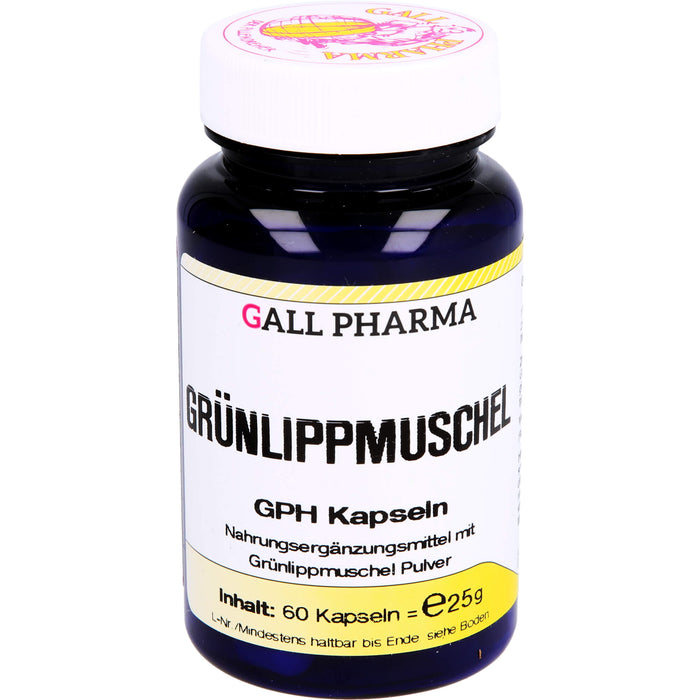 GALL PHARMA Grünlippmuschel GPH Kapseln, 60 St. Kapseln