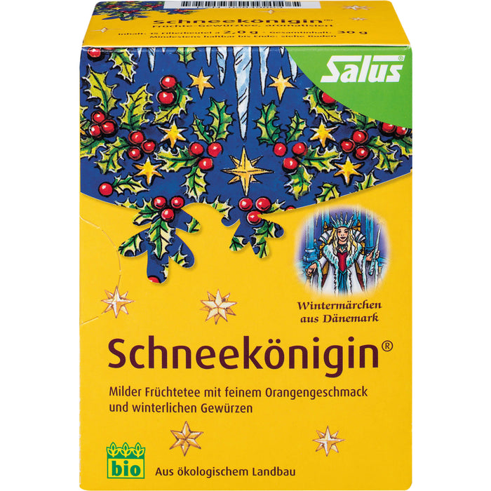 Salus Schneekönigin Früchte-Gewürztee bio, 15 pcs. Filter bag