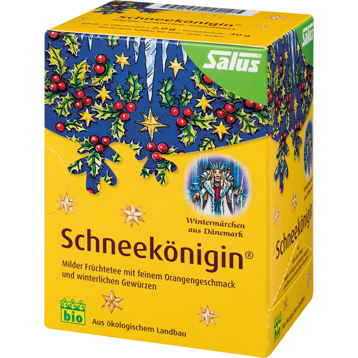 Salus Schneekönigin Früchte-Gewürztee bio, 15 pcs. Filter bag