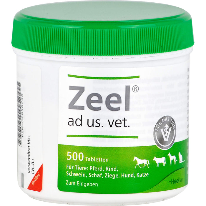 Zeel ad us. vet. Tabletten, 500 pcs. Tablets