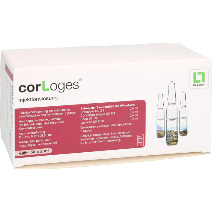 corLoges Injektionslösung, 50X2 ml AMP