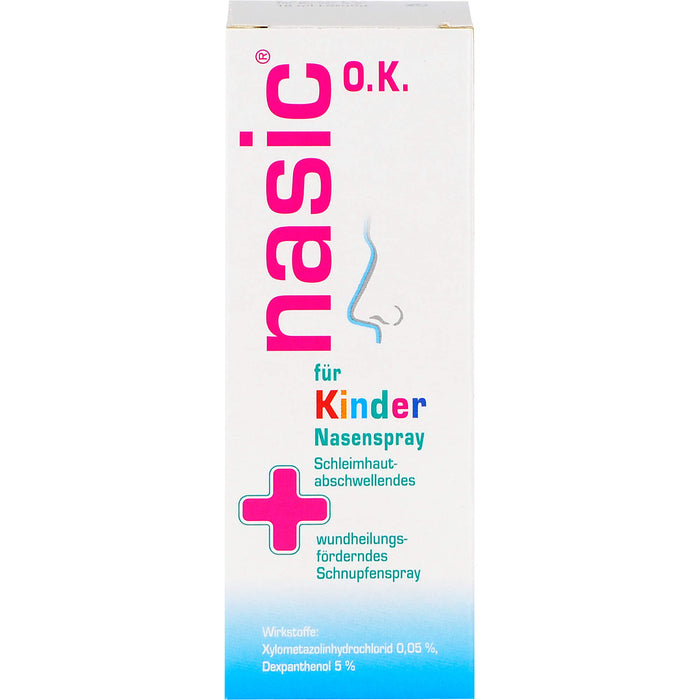 Nasic O.K. für Kinder Nasenspray, 10 ml Solution