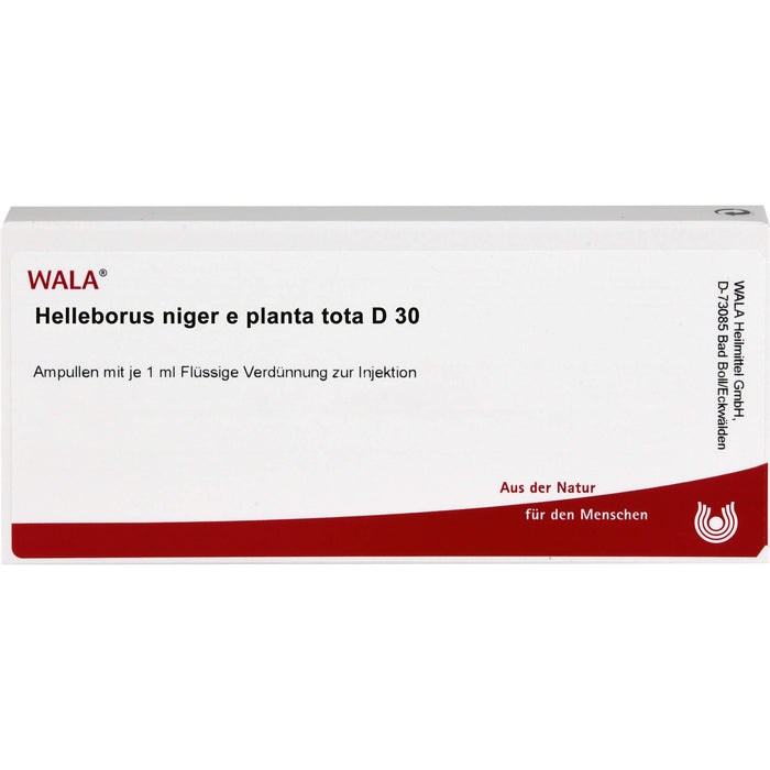 WALA Helleborus niger e planta tota D30 flüssige Verdünnung, 10 pcs. Ampoules