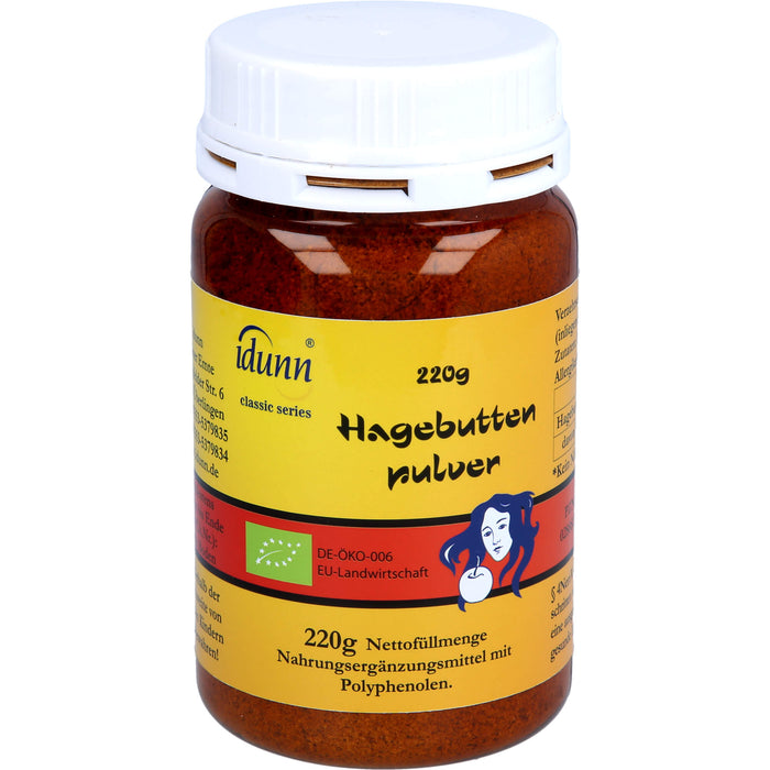 Hagebuttenpulver, 220 g PUL