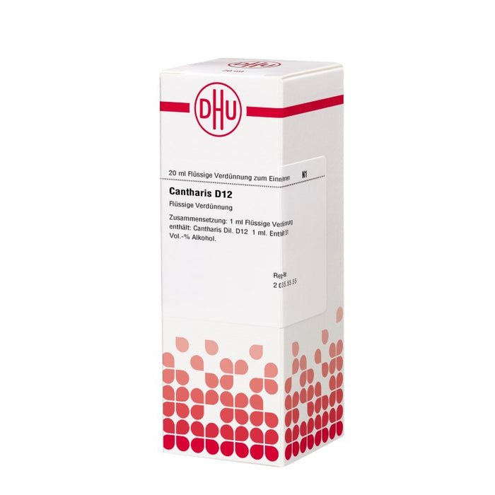 DHU Cantharis D12 Dilution, 20 ml Lösung