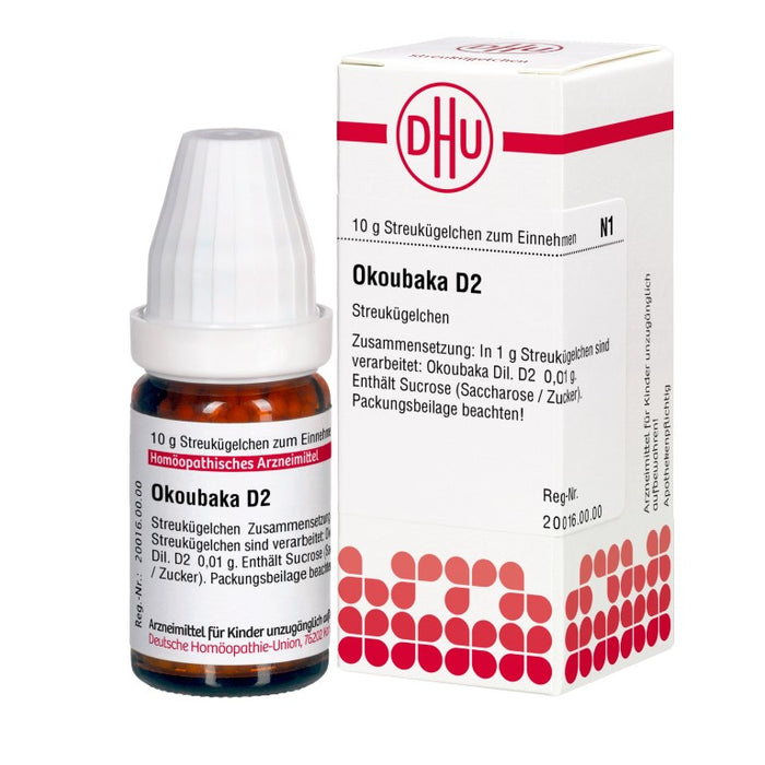 DHU Okoubaka D2 Streukügelchen, 10 g Globuli