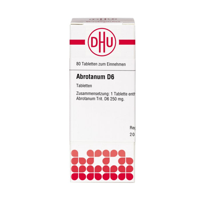 DHU Abrotanum D6 Tabletten, 80 pcs. Tablets