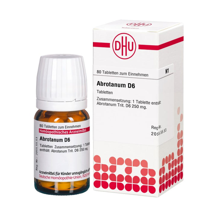 DHU Abrotanum D6 Tabletten, 80 pcs. Tablets