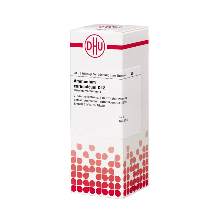 Ammonium carbonicum D12 DHU Dilution, 20 ml Lösung