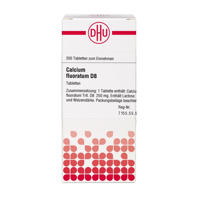 Calcium fluoratum D8 DHU Tabletten, 200 St. Tabletten