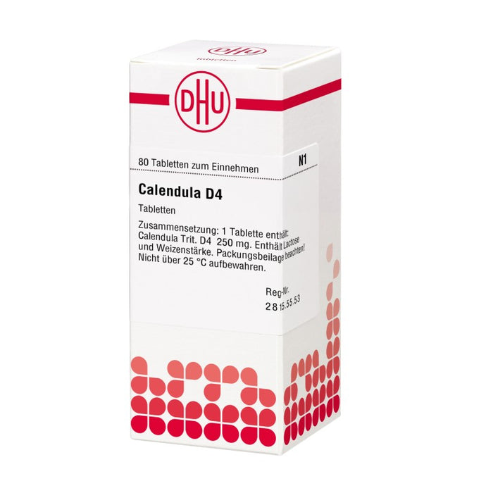 DHU Calendula D4 Tabletten, 80 St. Tabletten