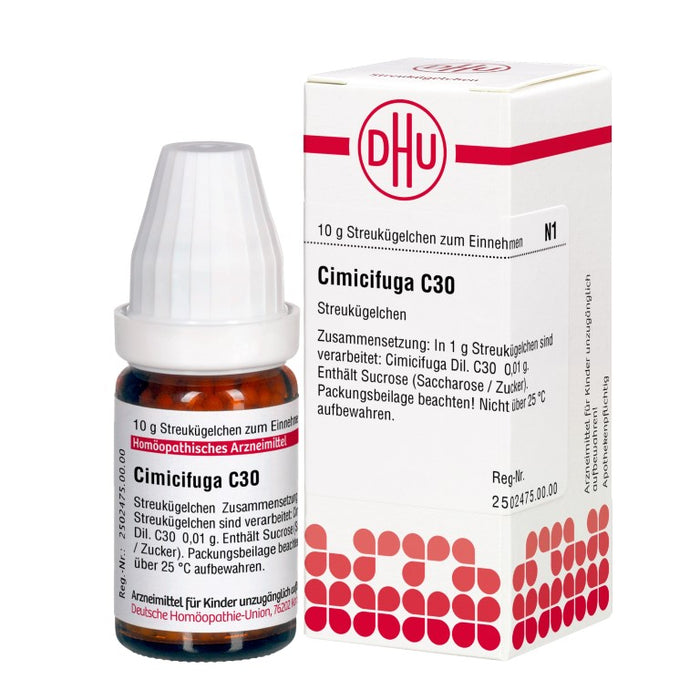 DHU Cimicifuga C30 Streukügelchen, 10 g Globules