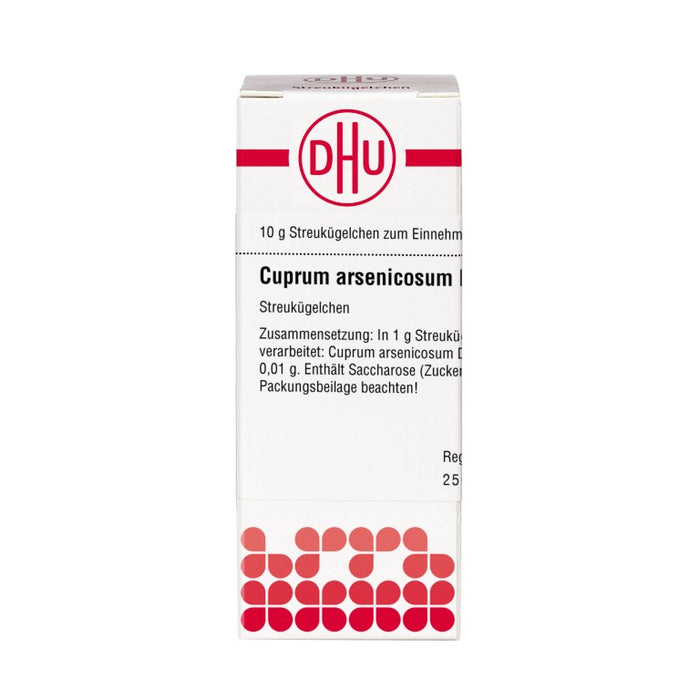 Cuprum arsenicosum D10 DHU Globuli, 10 g Globuli