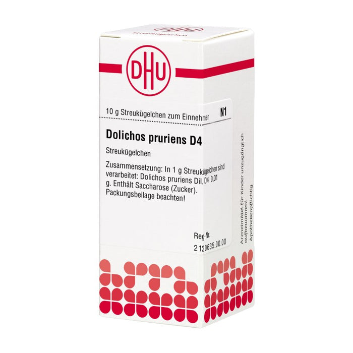 DHU Dolichos pruriens D4 Streukügelchen, 10 g Globules