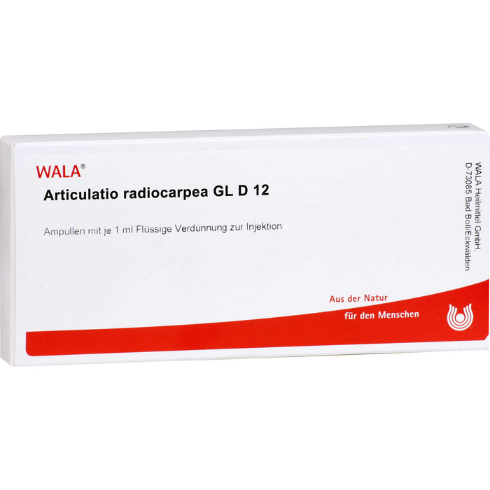 Articulatio radiocarpea GI D12 Wala Ampullen, 10X1 ml AMP