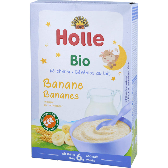 Holle Bio-Milchbrei Banane, 250 g Poudre