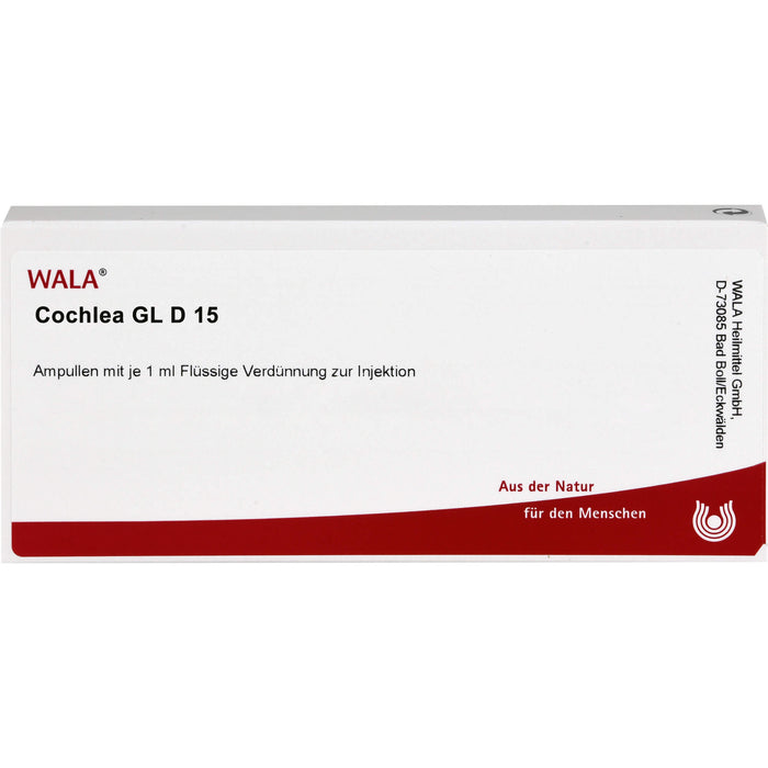 WALA Cochlea Gl D15 flüssige Verdünnung, 10 pcs. Ampoules