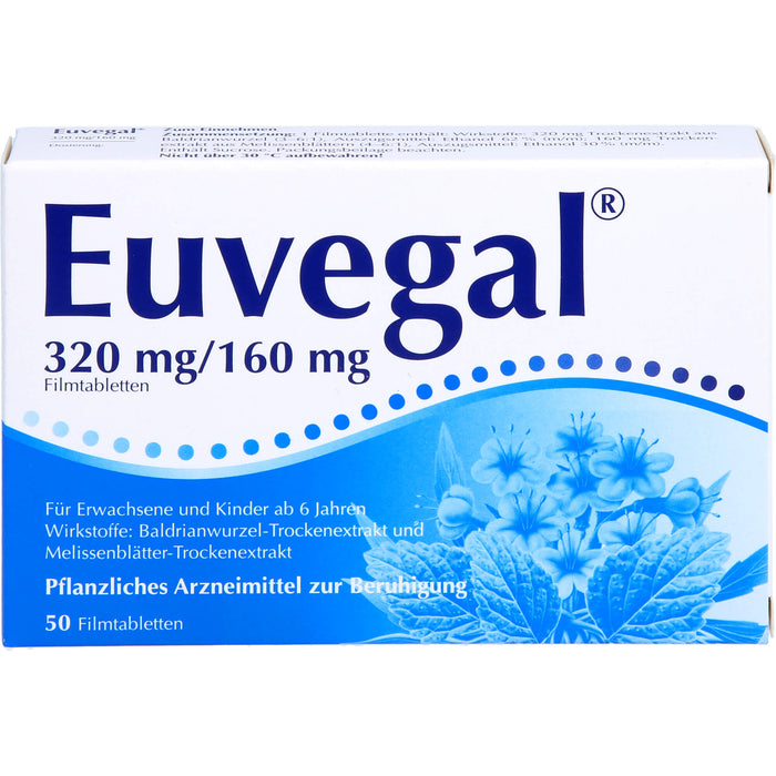 Euvegal 320 mg / 160 mg, Filmtabletten, 50 St FTA