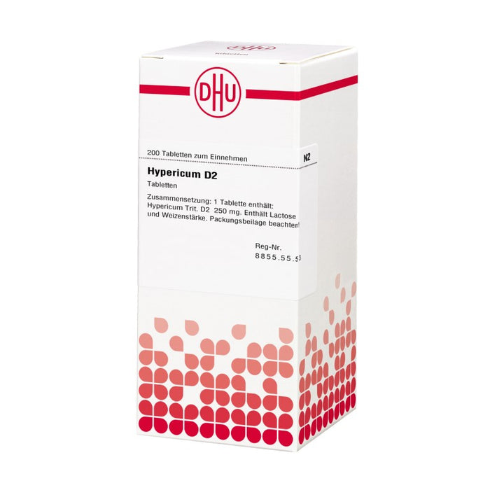 DHU Hypericum D2 Tabletten, 200 St. Tabletten