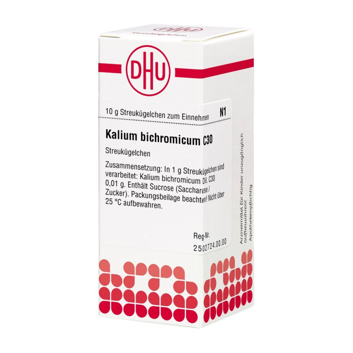 DHU Kalium bichromicum C30 Streukügelchen, 10 g Globuli