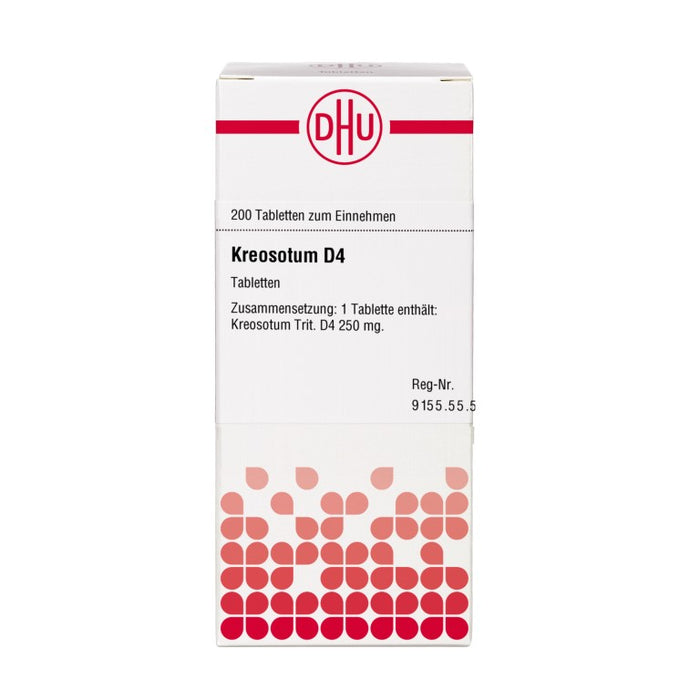 Kreosotum D4 DHU Tabletten, 200 St. Tabletten