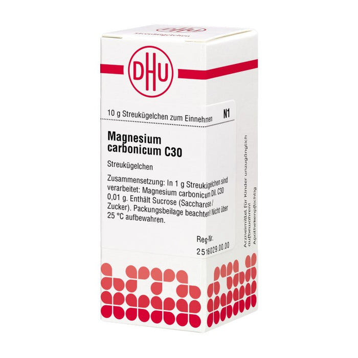 DHU Magnesium carbonicum C30 Streukügelchen, 10 g Globuli