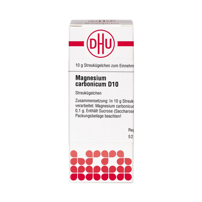 DHU Magnesium carbonicum D10 Streukügelchen, 10 g Globuli