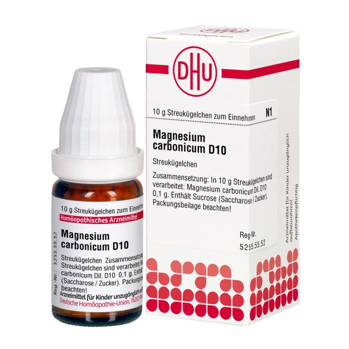 DHU Magnesium carbonicum D10 Streukügelchen, 10 g Globuli