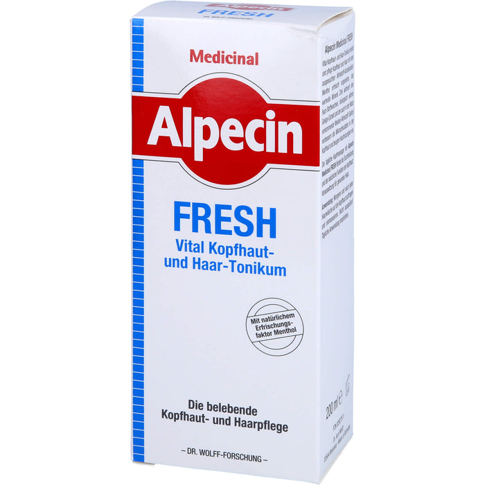 Alpecin Medicinal Fresh Vital Kopfhaut- und Haar-Tonikum, 200 ml Lösung