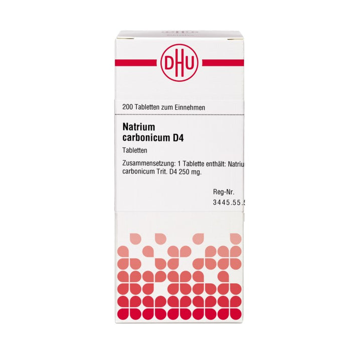 DHU Natrium carbonicum D4 Tabletten, 200 pc Tablettes