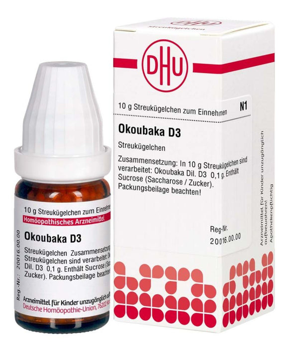 DHU Okoubaka D3 Streukügelchen, 10 g Globuli