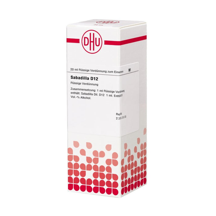 DHU Sabadilla D12 Dilution, 20 ml Lösung