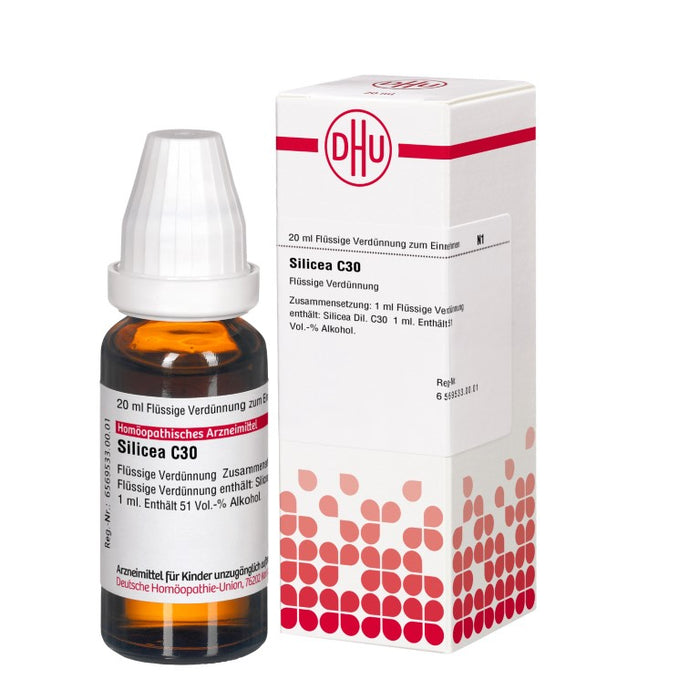 DHU Silicea C30 Dilution, 20 ml Lösung