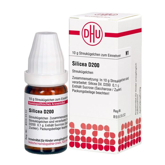 DHU Silicea D200 Streukügelchen, 10 g Globules