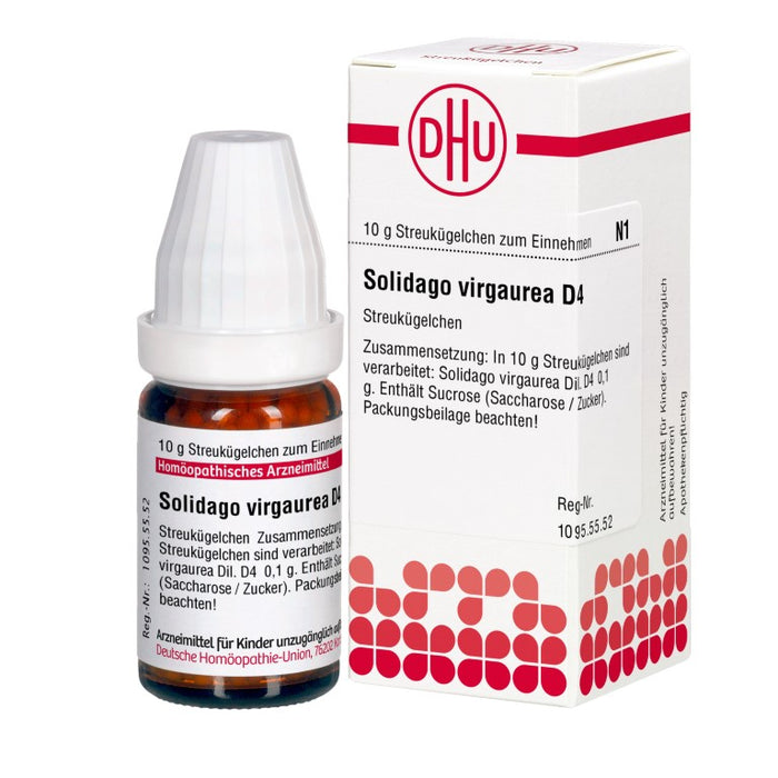 DHU Solidago virgaurea D4 Streukügelchen, 10 g Globules