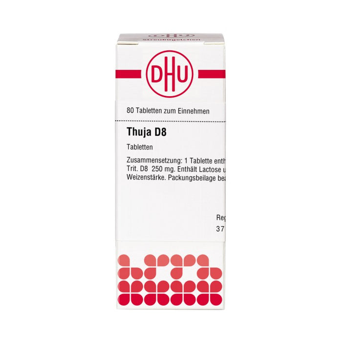 DHU Thuja D8 Tabletten, 80 St. Tabletten