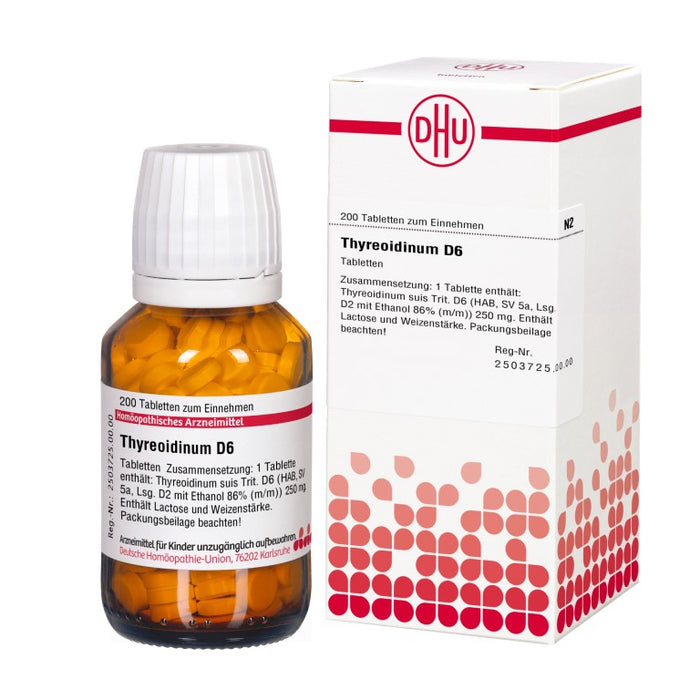 DHU Thyreoidinum D6 Tabletten, 200 St. Tabletten