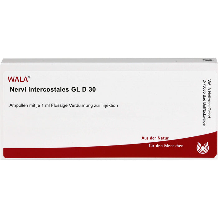 Nervi Intercostales Gl D30 Wala Ampullen, 10X1 ml AMP